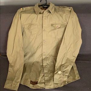 Men’s Kanvis by Katon casual shirt. Sz L